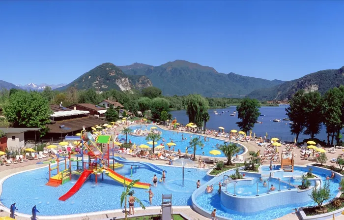 Camping - Fondotoce di Verbania - Piémont - Isolino