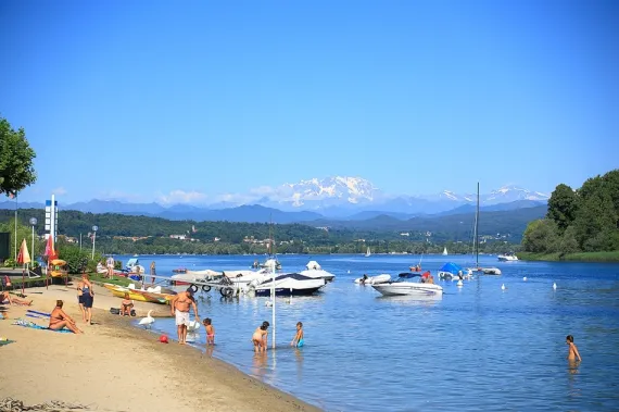 Camping - Castelletto sopra Ticino - Piémont - Italia Lido