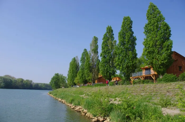 Camping - Trévoux - Rhône-Alpes - Kanôpée Village