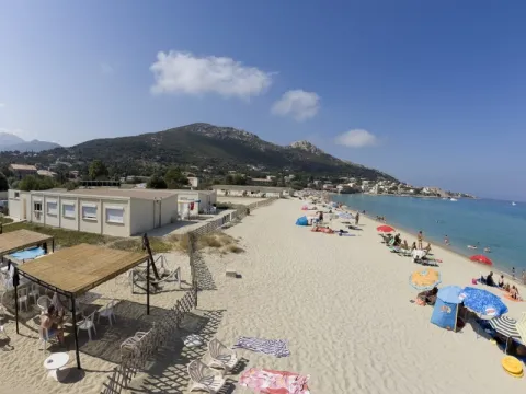 Camping - Algajola - Corse - La Plage