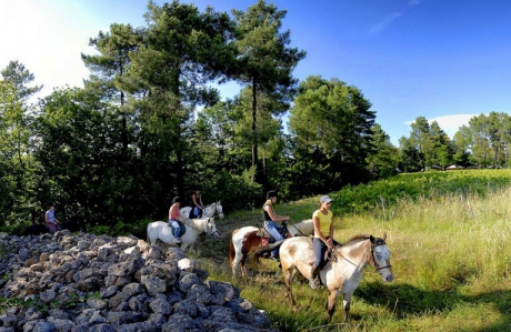 Camping - Berrias et Casteljau - Rhône-Alpes - La Rouveyrolle