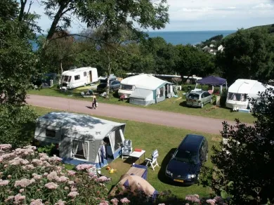 Camping - Maupertus-sur-Mer - Basse-Normandie - L'Anse du Brick