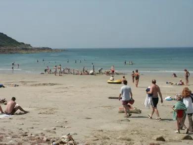 Camping - Maupertus-sur-Mer - Basse-Normandie - L'Anse du Brick