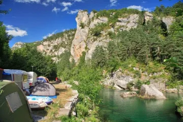 Camping - Les Vignes - Languedoc-Roussillon - Le Beldoire