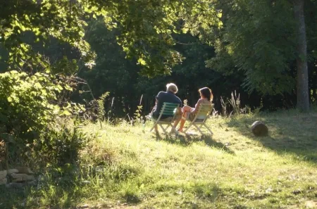 Camping - Le Poët-Célard - Rhône-Alpes - Le Grand Bois