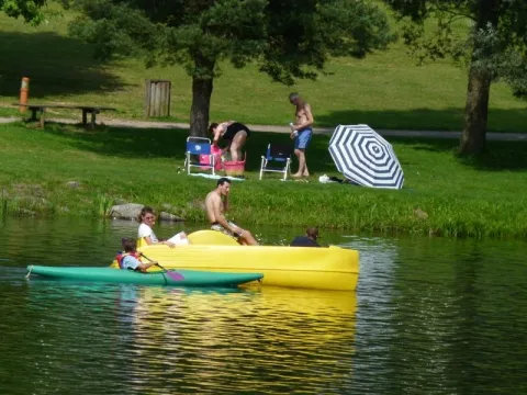 Camping - Saulxures-sur-Moselotte - Lorraine - le Lac de la Moselotte