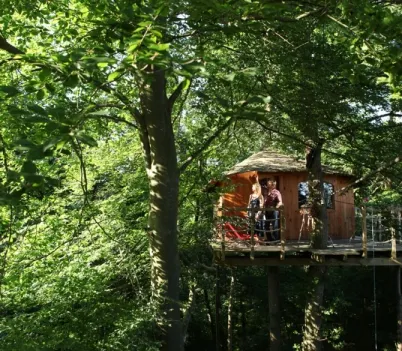 Camping - Pierrefonds - Picardie - Le Nid dans l'Arbre