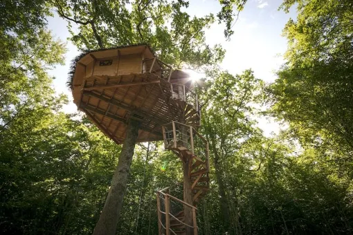 Camping - Briel-sur-Barse - Champagne-Ardennes - Les Cabanes au Bois d'Orient