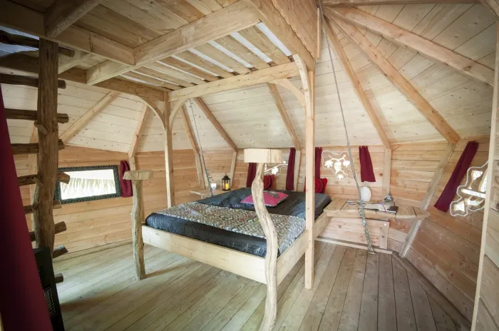Camping - Briel-sur-Barse - Champagne-Ardennes - Les Cabanes au Bois d'Orient