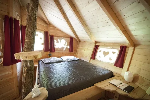 Camping - Briel-sur-Barse - Champagne-Ardennes - Les Cabanes au Bois d'Orient
