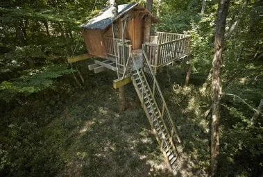 Camping - Espiens - Aquitaine - Les Cabanes de Gascogne