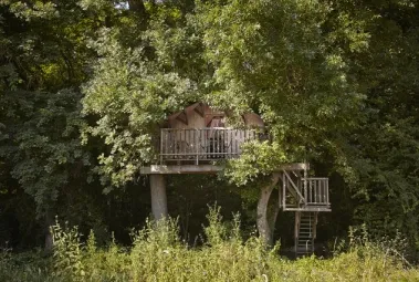 Camping - Espiens - Aquitaine - Les Cabanes de Gascogne