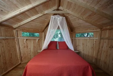 Camping - Espiens - Aquitaine - Les Cabanes de Gascogne