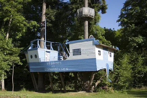 Camping - Saint-Gervais-d'Auvergne - Auvergne - les Cabanes des Combrailles