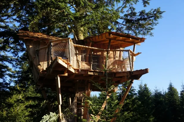 Camping - La Tour-d'Auvergne - Auvergne - Les Cabanes des Volcans