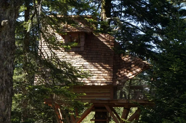 Camping - La Tour-d'Auvergne - Auvergne - Les Cabanes des Volcans