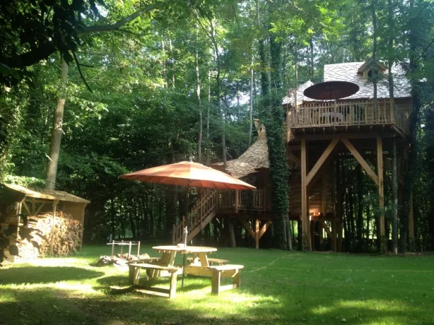 Camping - Orly-sur-Morin - Ile de France - Les Cabanes du Moulin