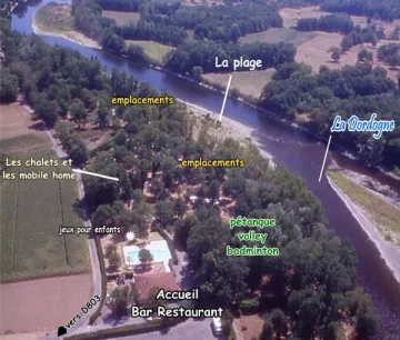 Camping - Girac - Midi-Pyrénées - Les Chalets sur la Dordogne