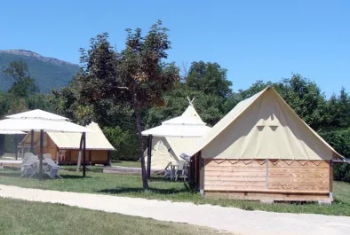 Camping - Luc-en-Diois - Rhône-Alpes - les Foulons