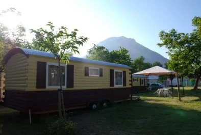 Camping - Luc-en-Diois - Rhône-Alpes - les Foulons