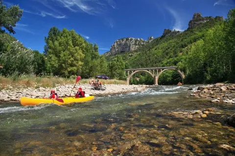 Camping - Millau - Midi-Pyrénées - Les Rivages
