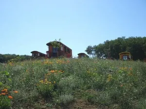 Camping - Estipouy - Midi-Pyrénées - Les Roulottes d'Escapa