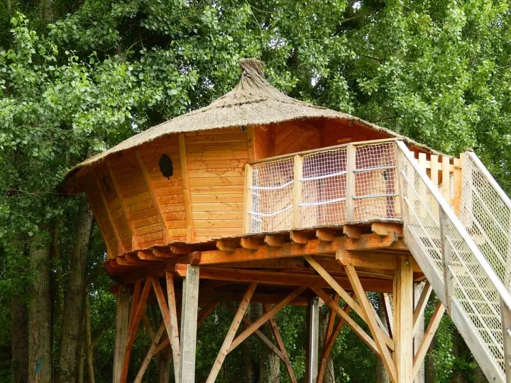 Camping - Angé - Grand Centre - l'Escale des Châteaux de la Loire