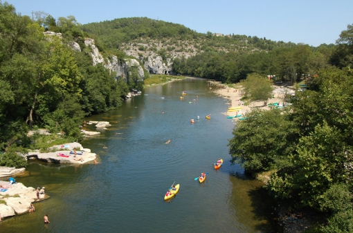 Camping - Berrias et Casteljau - Rhône-Alpes - Mazet Plage