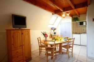 Camping - Le Rouget - Auvergne - Village chalets du Moulin du Teil