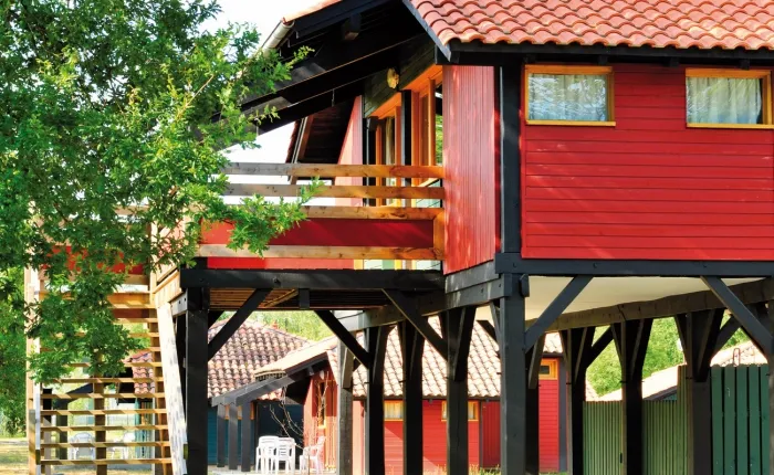 Camping - Sabres - Aquitaine - Village de vacances le Domaine de Peyricat
