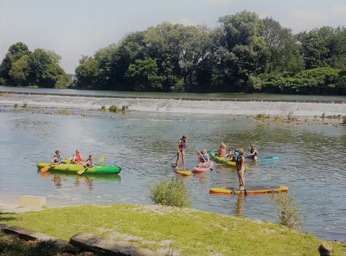 Camping - Ranchot - Franche-Comté - camping de l'île