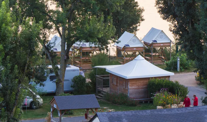 Camping - Montsoreau - Pays de Loire - L'Isle Verte