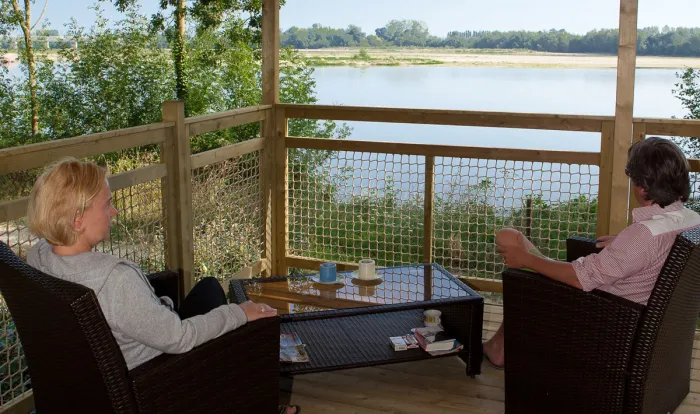 Camping - Montsoreau - Pays de Loire - L'Isle Verte