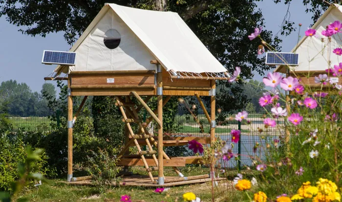 Camping - Montsoreau - Pays de Loire - L'Isle Verte