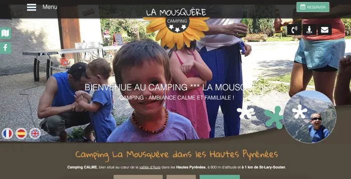 Camping - Bourisp - Midi-Pyrénées - La Mousquere