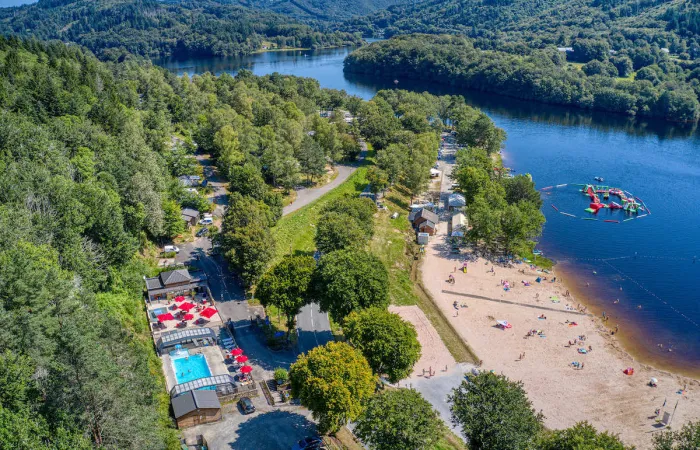 Camping - Treignac - Limousin - La Plage