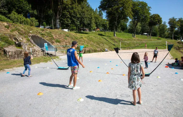 Camping - Treignac - Limousin - La Plage