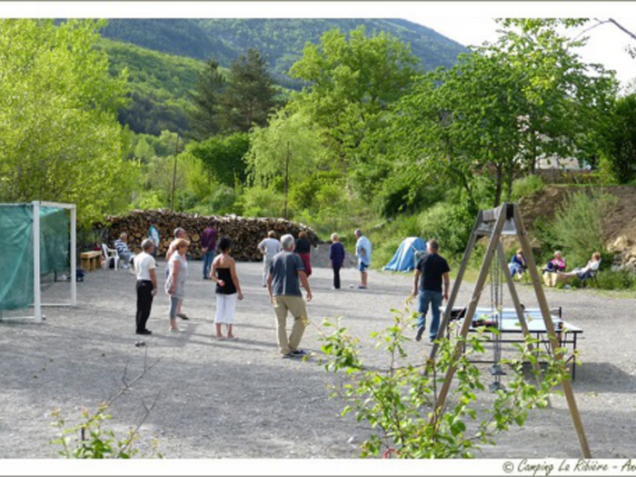 Camping - Annot - Provence-Alpes-Côte d'Azur - La Ribiere