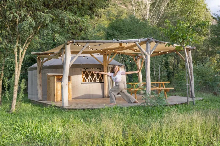 Camping - Uzer - Rhône-Alpes - Village Nature Zen