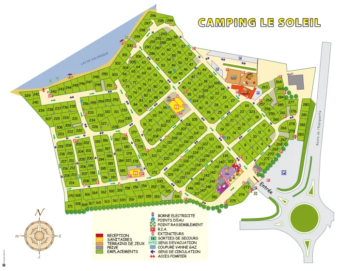 Camping - Le Grau-du-Roi - Languedoc-Roussillon - Le Soleil