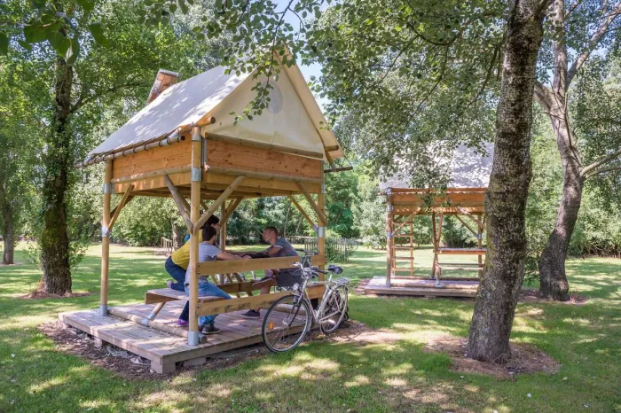 Camping - Brain-sur-l'Authion - Pays de Loire - Port de Caroline