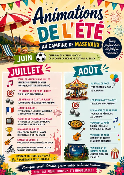 Une ambiance d'été pour tous