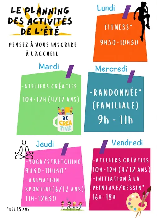 Des rendez-vous d'été pour tous