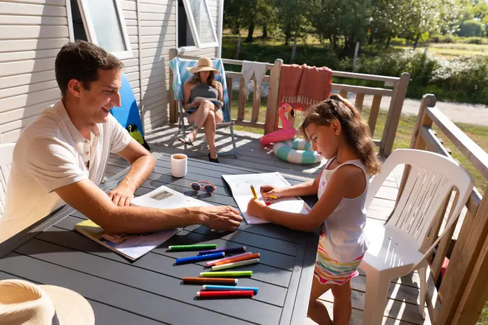 Une ambiance estivale pour les familles