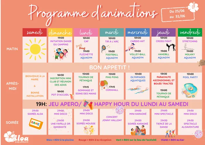 Un été rythmé pour tous