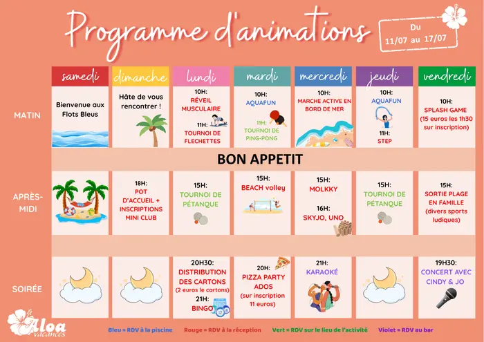 Un été rythmé pour petits et grands