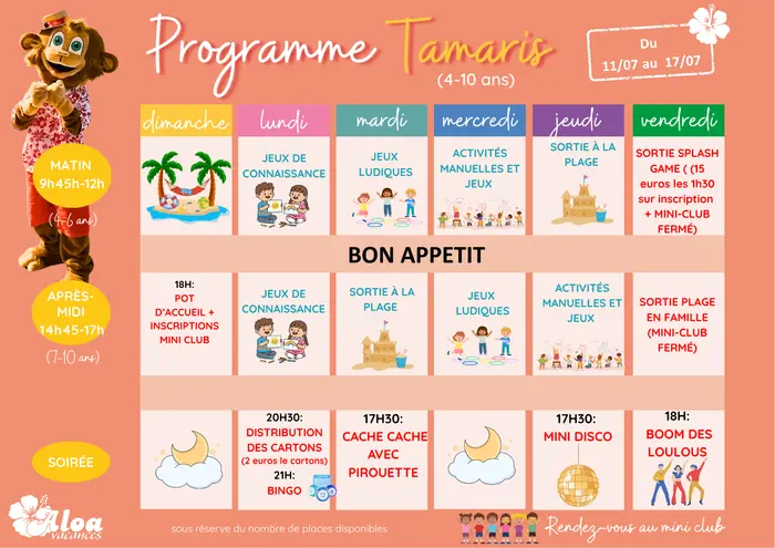 Un été rythmé pour petits et grands