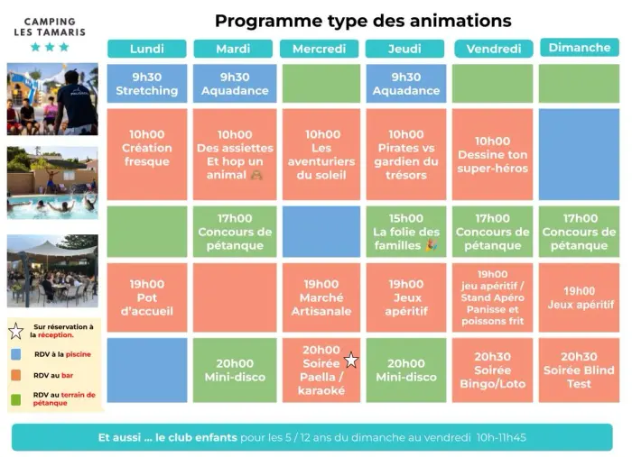 Un programme estival pour petits et grands