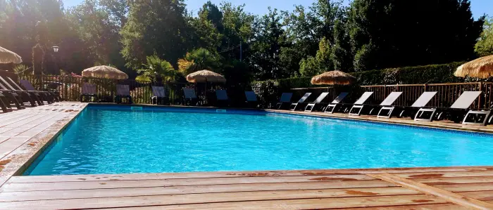 Une piscine chauffée pour l'été
