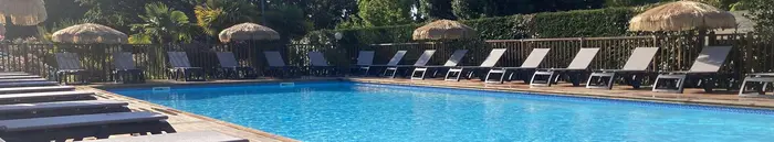Une piscine chauffée pour l'été